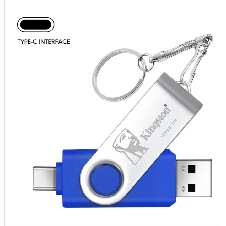 Stick USB TYPE-C, USB 3.0, unitate OTG de mare viteza, 1TB