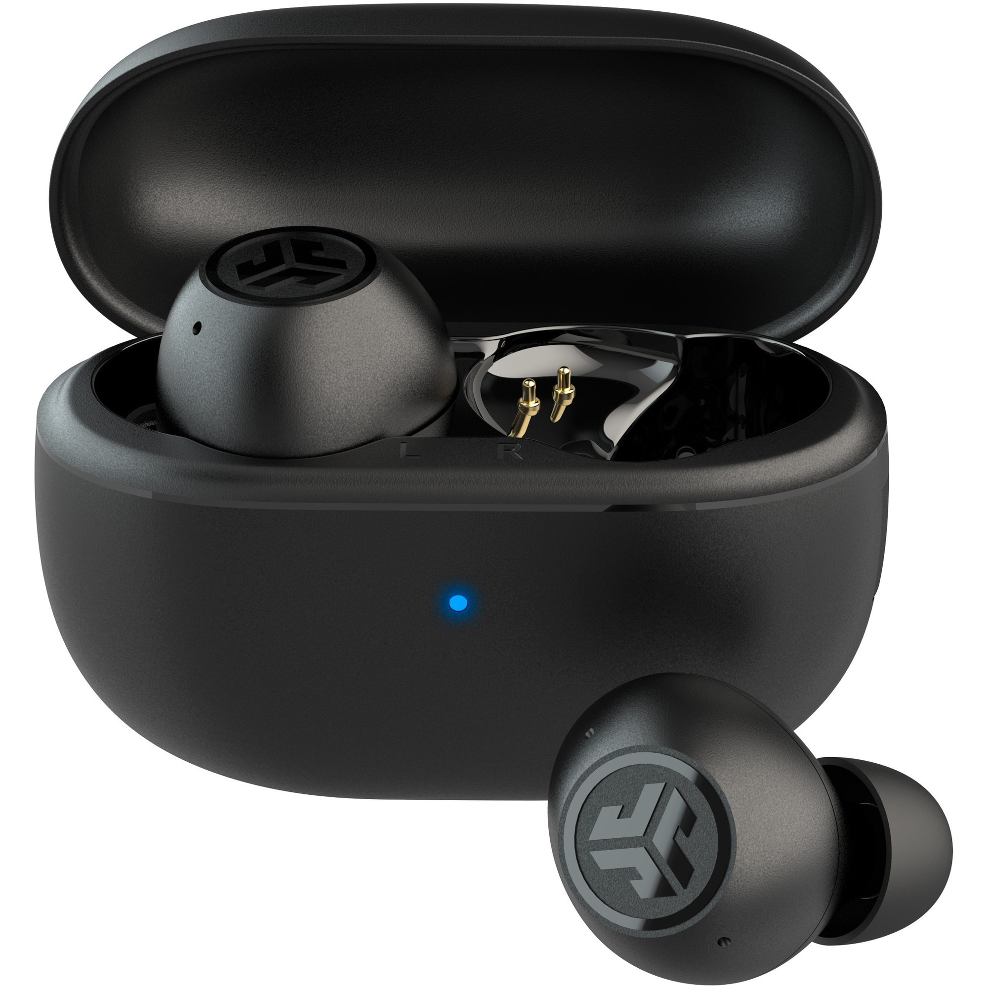 Casti In-Ear JLAB Go Pop ANC, True Wireless, Bluetooth, ANC, Multipoint, Autonomie 24 ore, IP55, Black