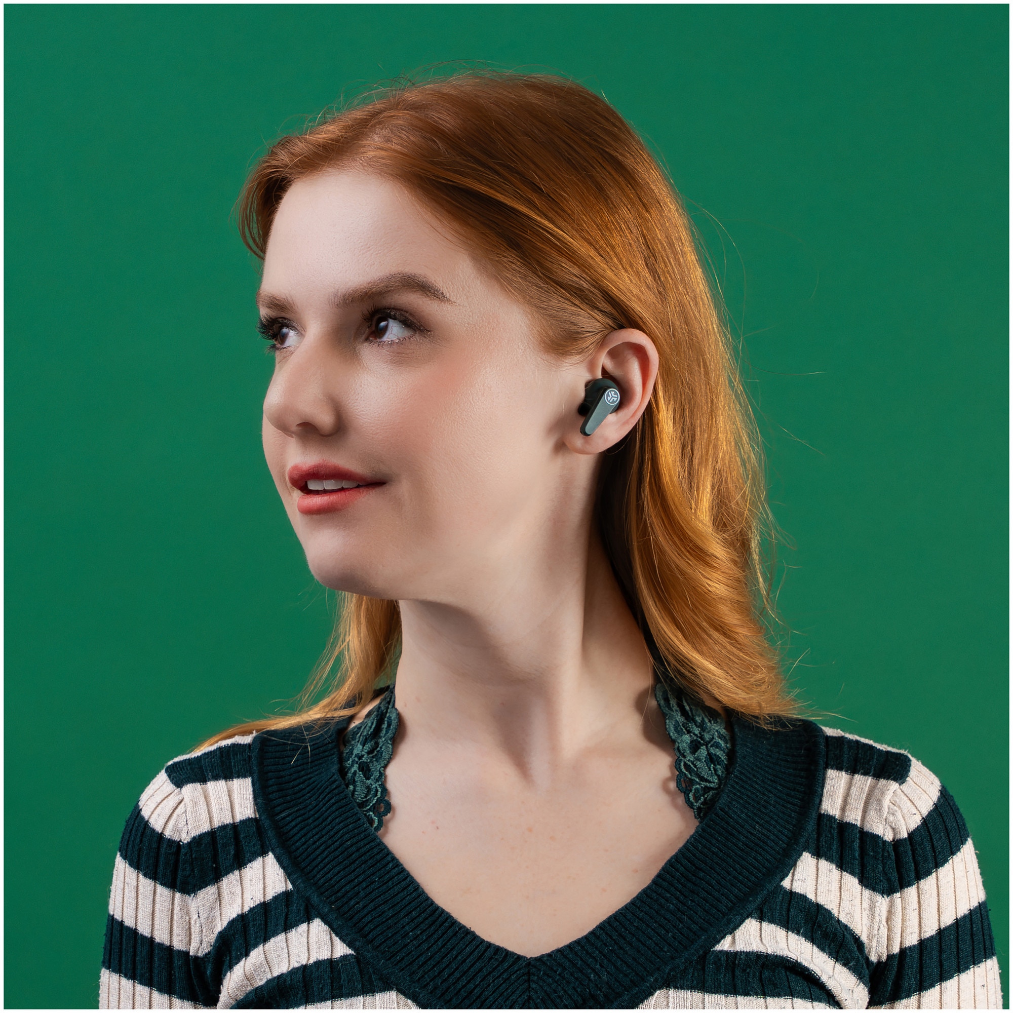 Casti In-Ear JLAB Go Pods ANC, True Wireless, Bluetooth, Hybrid ANC ...