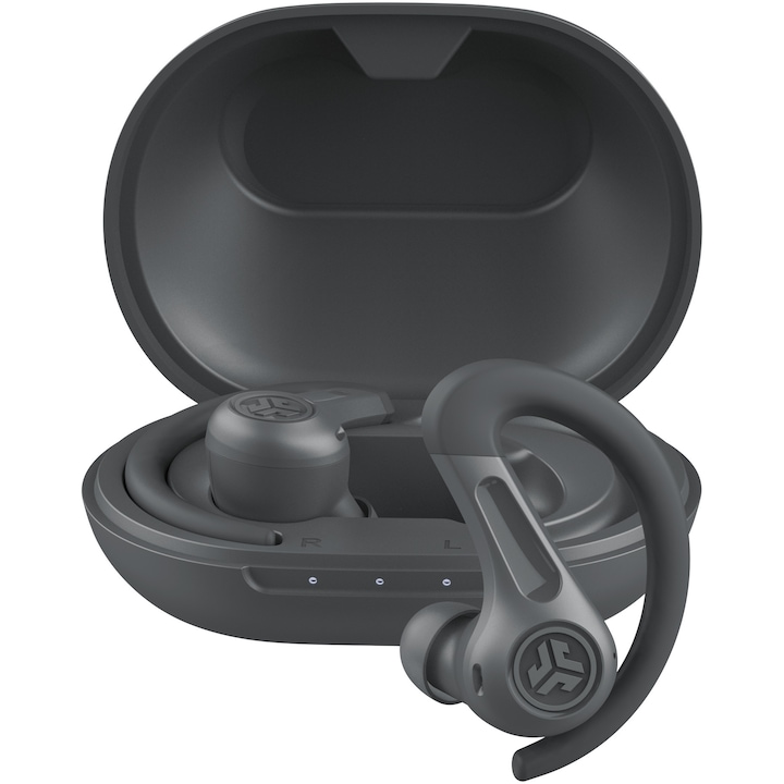 Слушалки In-Ear JLAB JBuds Sport ANC 4, True Wireless, Bluetooth, Hybrid ANC, Автономност 60 часа, IP66, Graphite