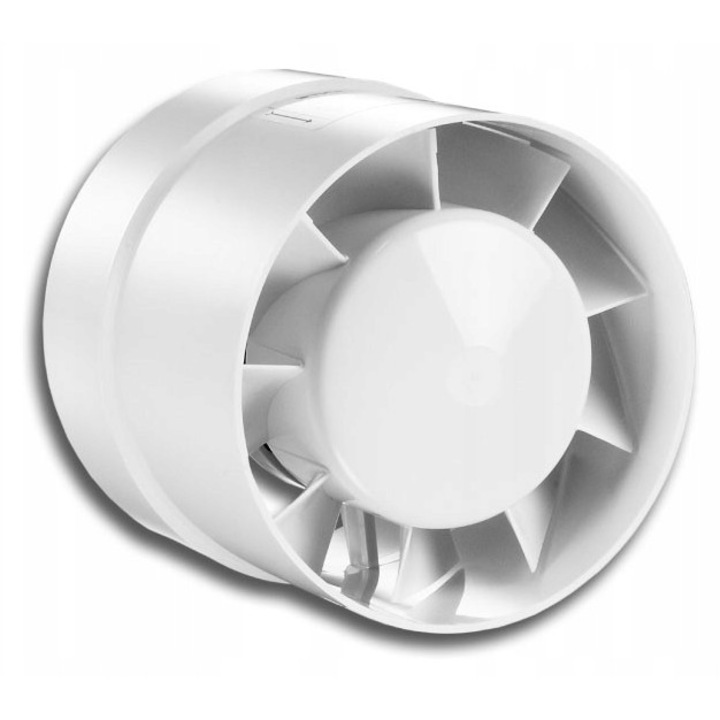 Ventilator canal Ventika INTRO, 100mm, 14W, alb, 144x144mm