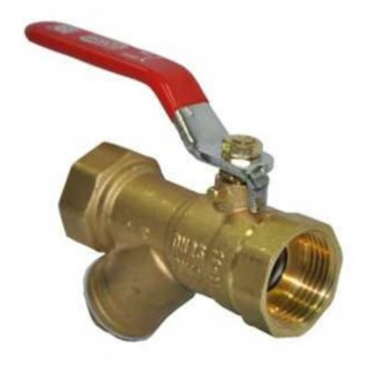 Кран с филтър Goshe, 1", 16 бара, 120 мм, 102 мм, комплект