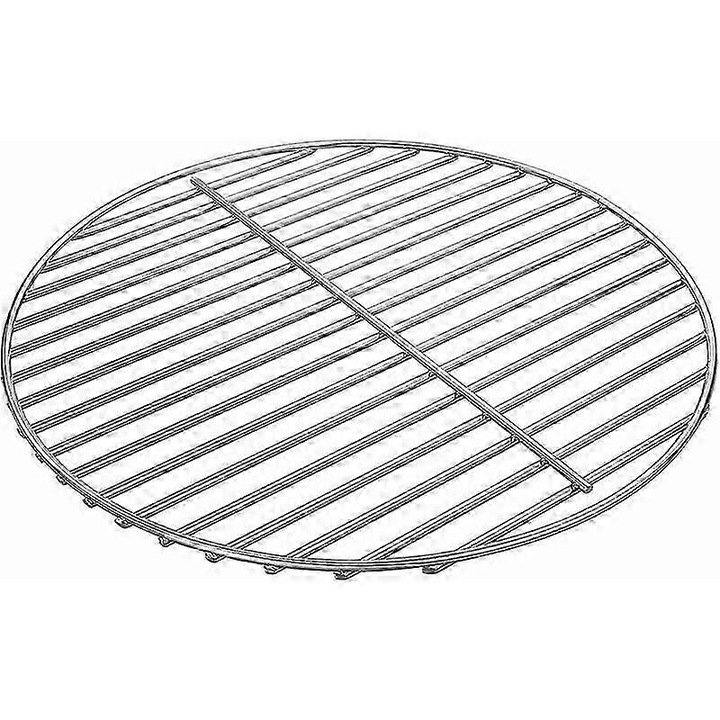 Faszenes grill, 13.5 hüvelyk, hőálló, nikkelezett acélból, könnyen tisztítható