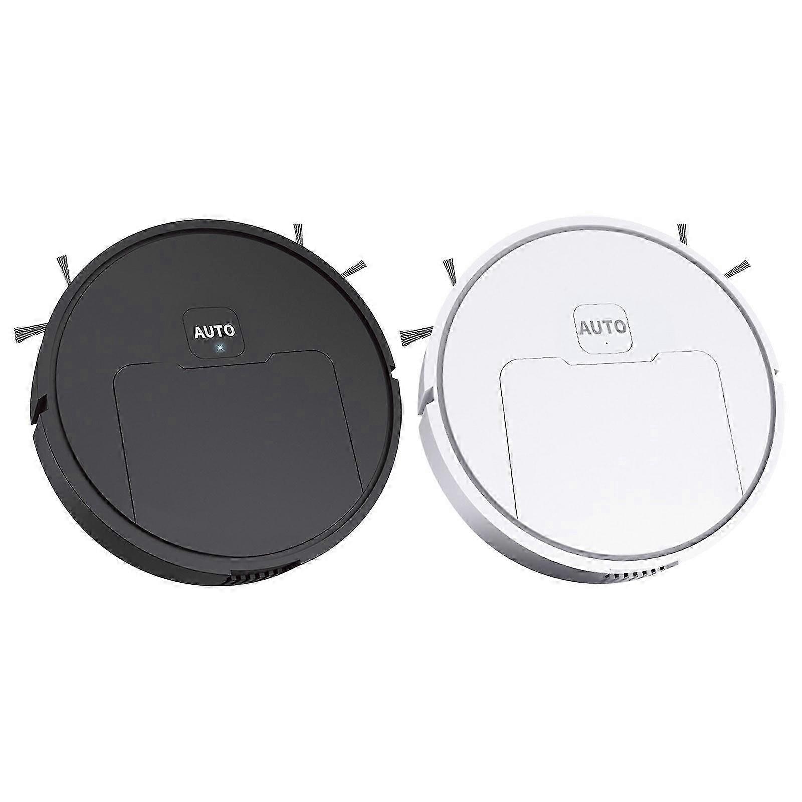 Aspirator robot 3 in 1, negru, 16x16x6cm, cu incarcare automata, Wi-Fi/App, putere de aspiratie 200pa