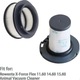 Set 4 filtre de schimb pentru aspirator Rowenta X-Force Flex 11.60/14.60/15.60, compatibil cu RH9878, RH9898, RH9958, RH99F1