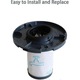 Set 4 filtre de schimb pentru aspirator Rowenta X-Force Flex 11.60/14.60/15.60, compatibil cu RH9878, RH9898, RH9958, RH99F1