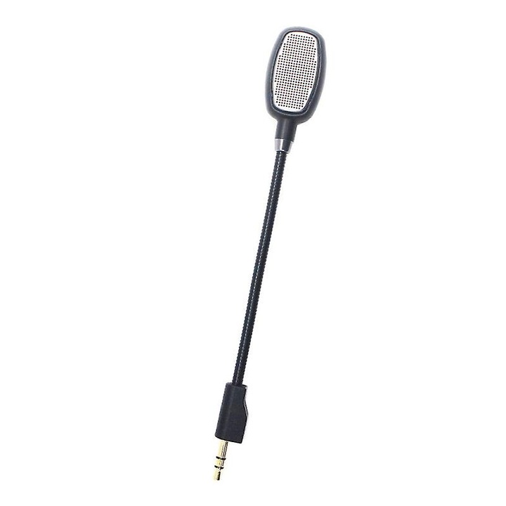 Microfon condensator pentru casti, negru, compatibil cu Logitech G Pro X, 10mm