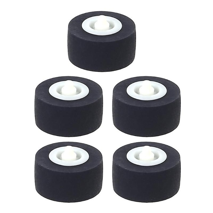 Set 5 roleti de presiune 13x6x2mm pentru magnetofon
