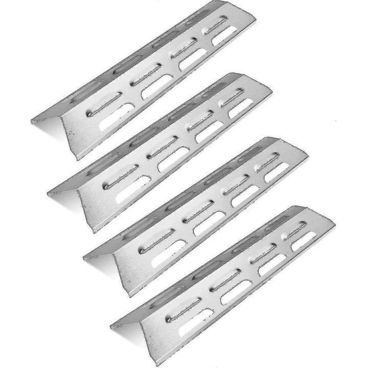 Placa de incalzire din inox pentru gratare, set de 4, 40.95cm x 9.84cm