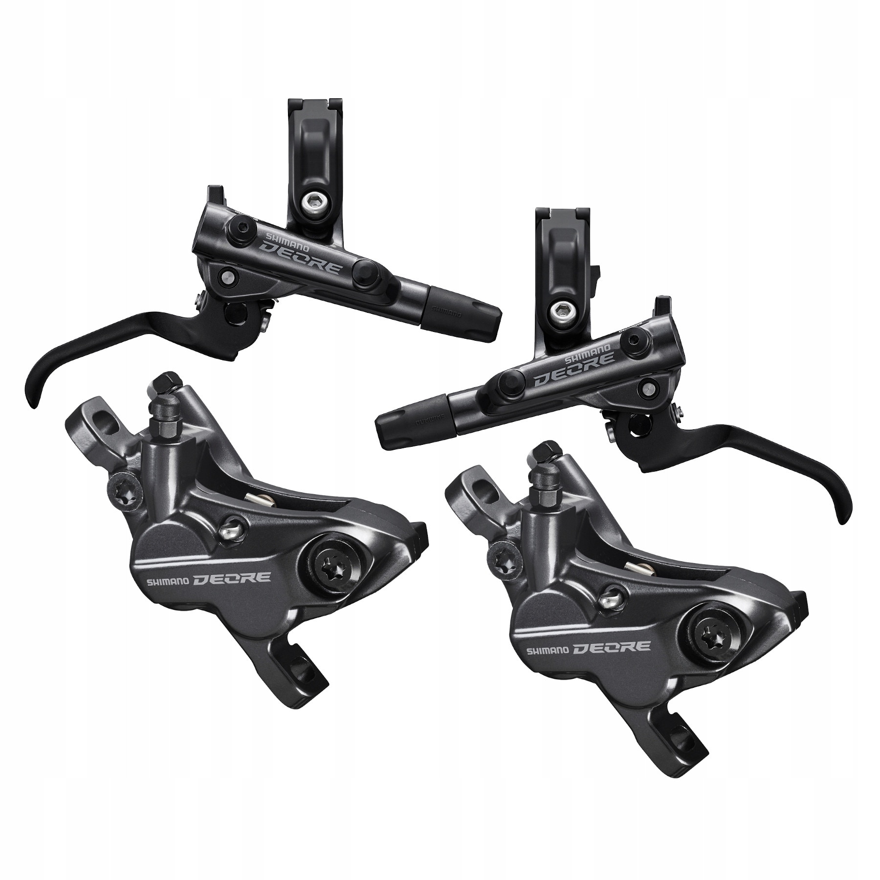 Set frane bicicleta Shimano Deore BR-M6100, negru - eMAG.ro