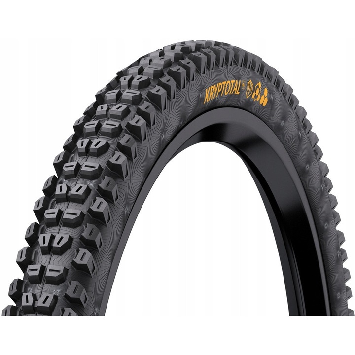Cauciuc bicicleta Continental Kryptotal Re 27,5x2.4, Tubeless Ready, negru