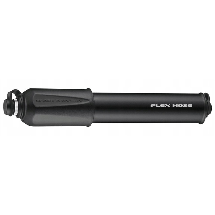 Lezyne Sport Drive HV kerékpárpumpa, 90Psi, 170mm, fekete