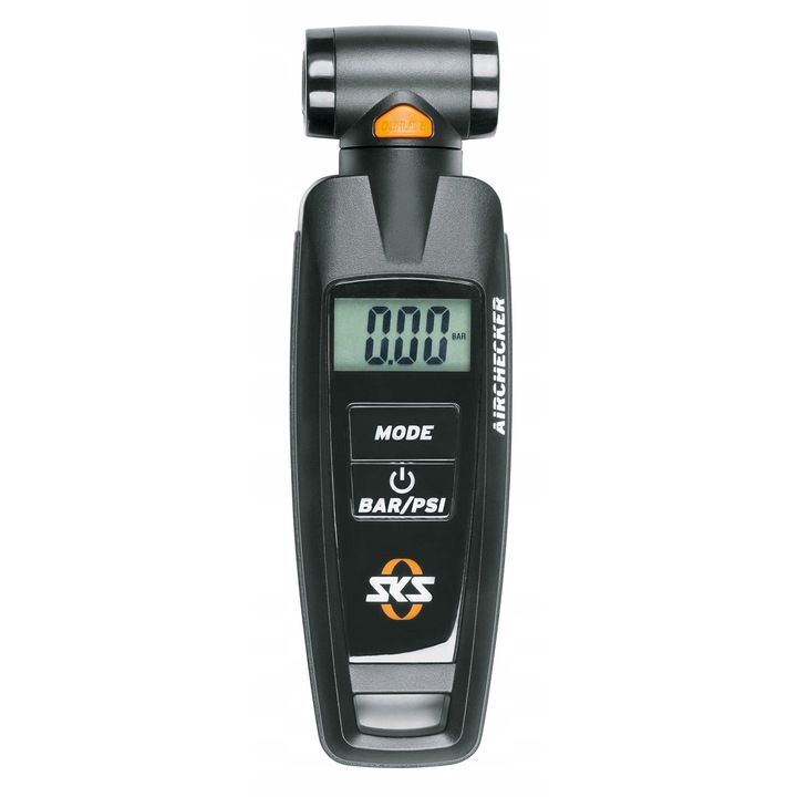 SKS Airchecker дигитален манометър, 10 бара, 144 PSI, Presta/Schrader, 45 г