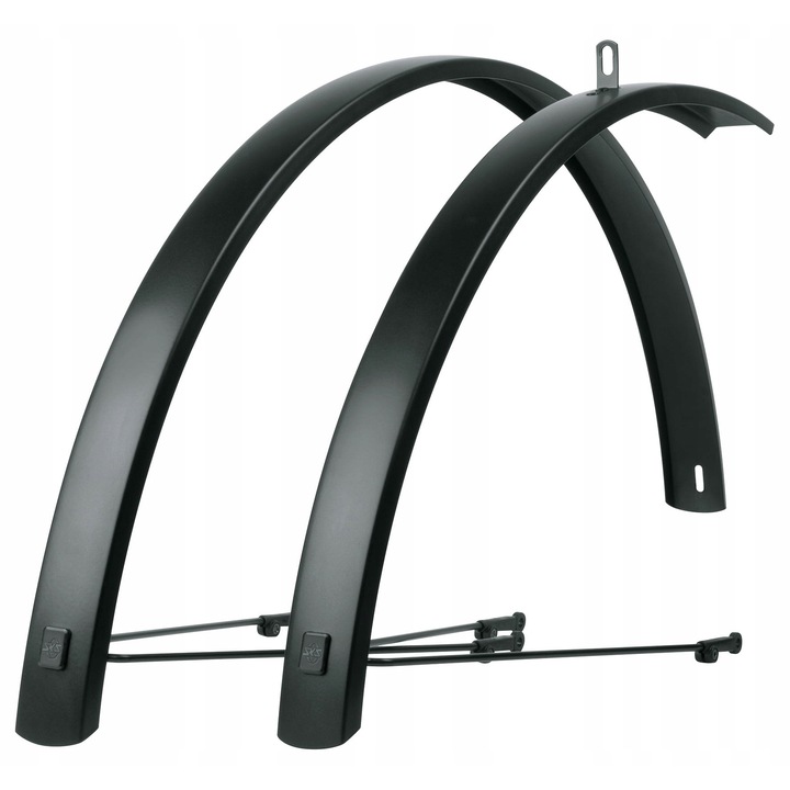 Set aparatori noroi SKS Edge AL 56 aluminiu negru 28"