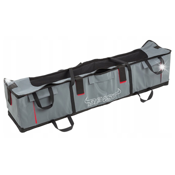 Матрак Abu Garcia Beast Pro, сив, 122x26x27см, с включена подвижна основа и подложка за колене
