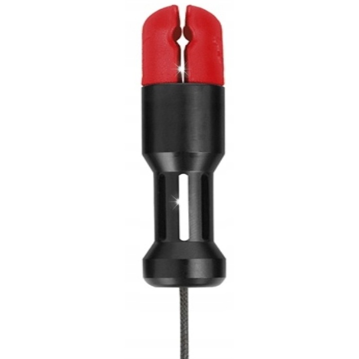 Sygnalizator de pescuit Fox Black Label Stealth Bobbin, rosu, 6 inchi, 5g