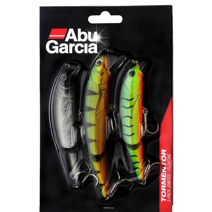 Комплект воблери Abu Garcia Tormentor Jointed, 3 бр., многоцветни, различни размери
