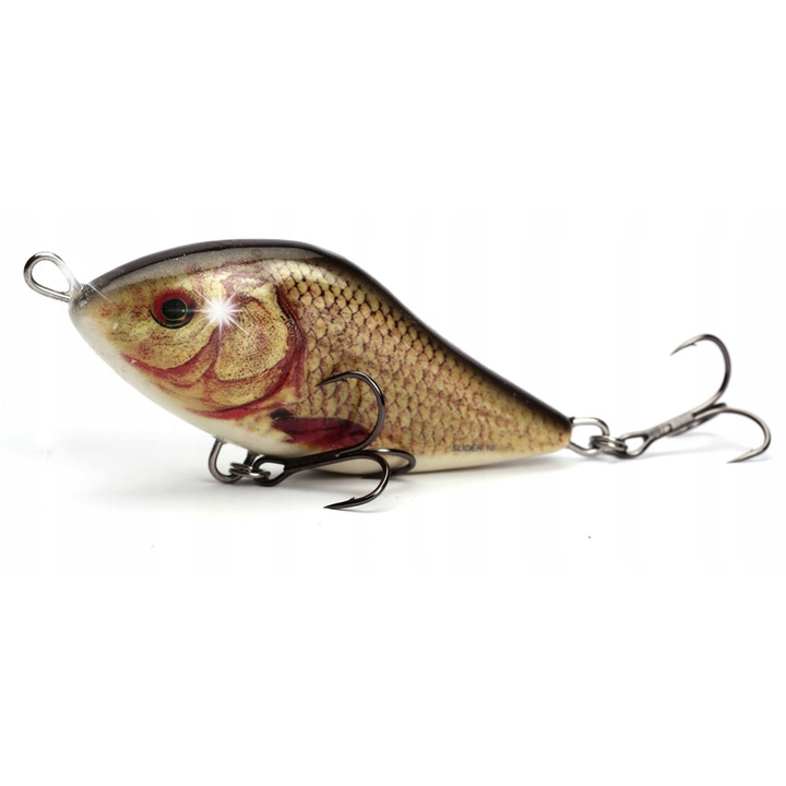 Воблер Salmo Slider Floating 12см, 60гр, Super Natural Golden Crucian, дълбочина 1м