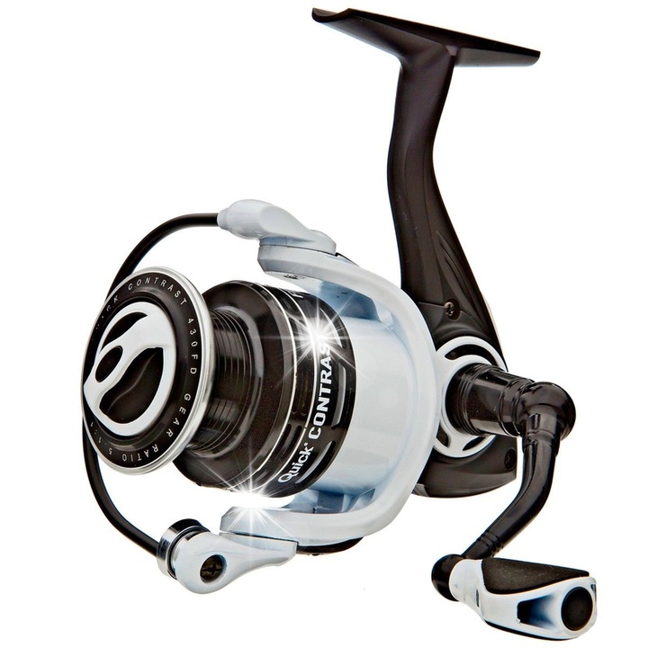 Макара Quick Contrast 430 FD, 276 г, 5.1:1, капацитет 175 м/0.30 мм, с 3 лагера, комплект с графитна шпула