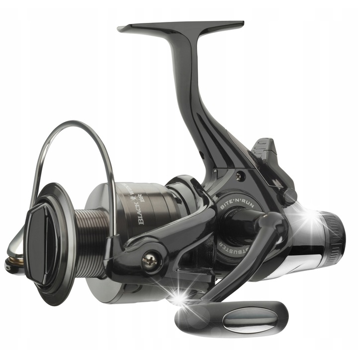 Макари Daiwa Black Widow BR 4500, 4.6:1, 459 г, алуминий, система Bite'n Run
