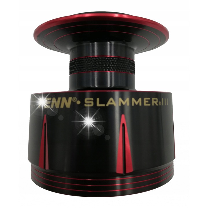 Макародържач Penn Slammer III 8500HS, 100% алуминий, капацитет 0.33 мм/875 м, 0.36 мм/735 м, 0.38 мм/660 м