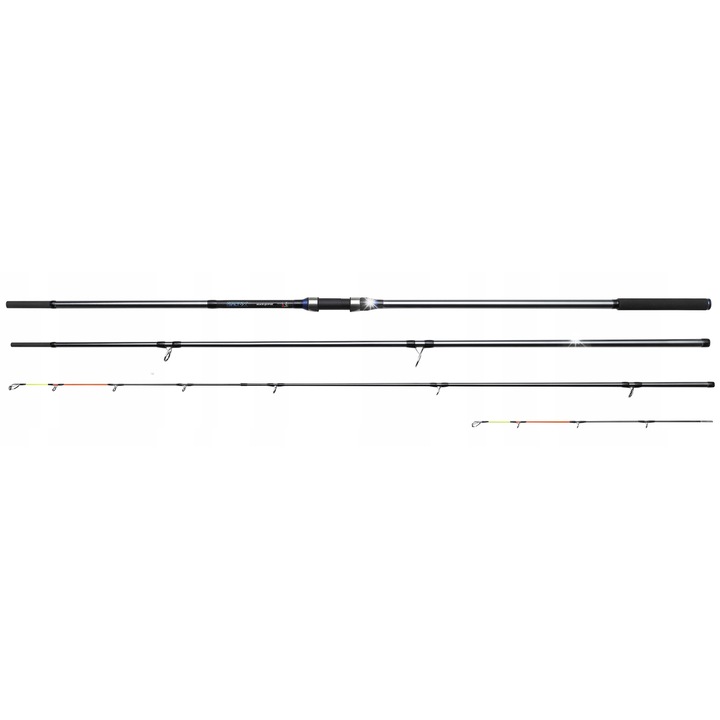 Риболовна въдица DAM Salt-X Beach Quiver, 4.50 м, 40-120 г, 3 елемента, 24T карбон, 151 см транспортна дължина