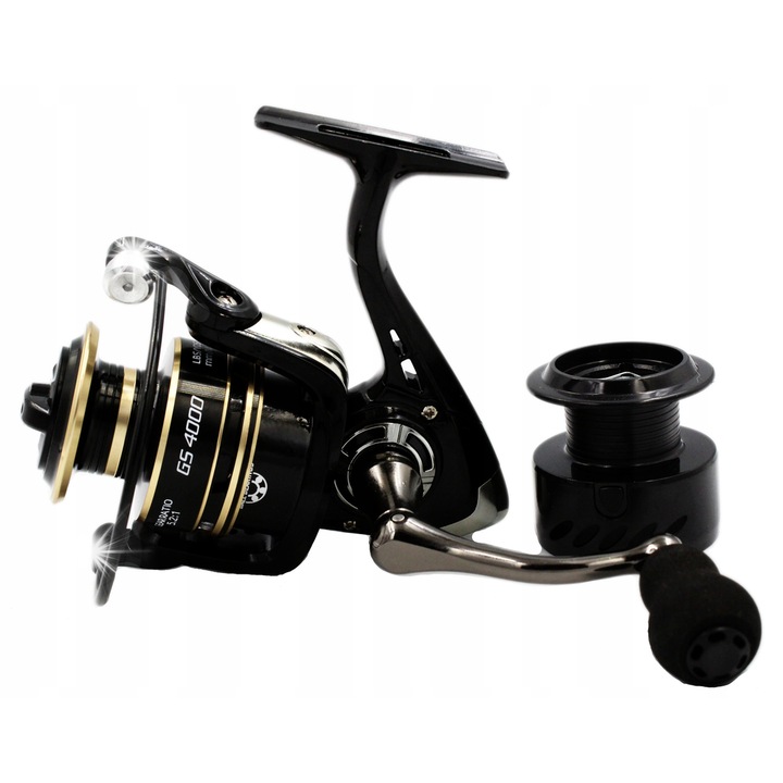 Макара Daiwa GS2000, 9 лагера, преден аварийник, метална, 2000