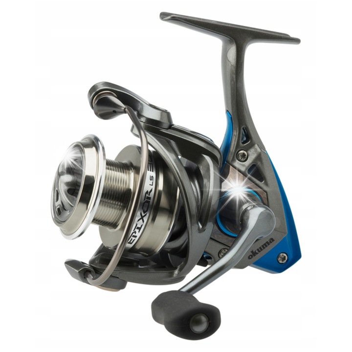 Макарки Okuma Epixor LS 30, 5+1BB, графит, спирачка 8kg, 258g