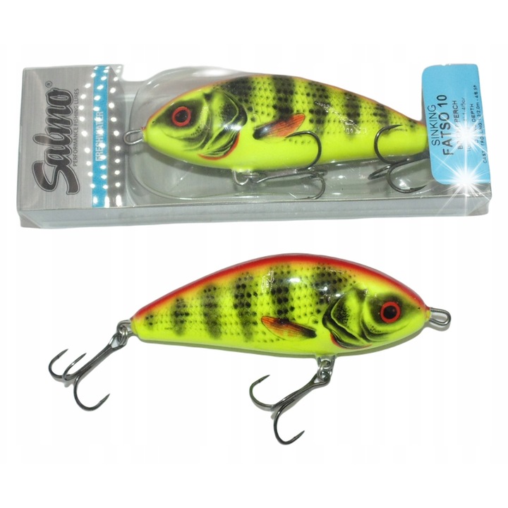 Примамка, Salmo, 10см, 48г, дълбочина 1,2м-2,0м