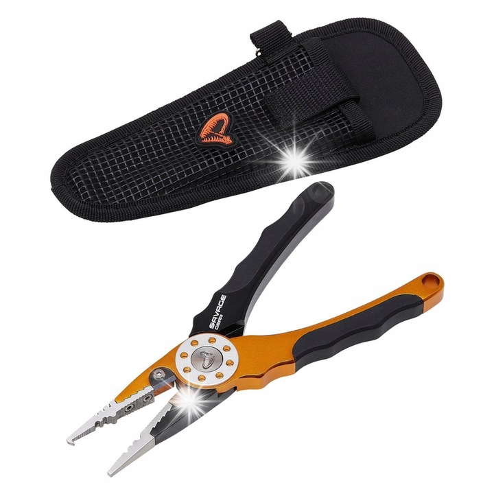 Cleste, 20 cm, Savage Gear, Portocaliu/Negru