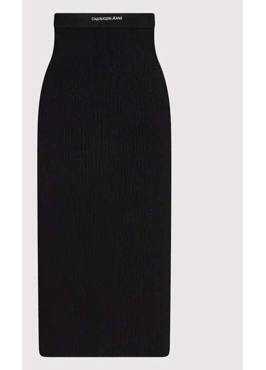 Fusta midi Calvin Klein, XL, slim fit