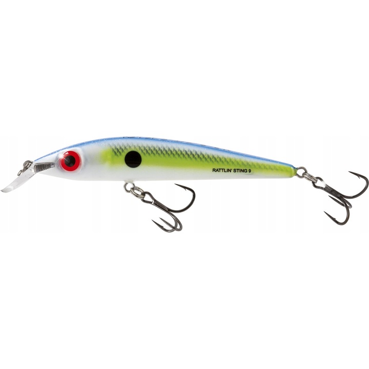 Воблер Salmo Rattlin Sting 9см, 11гр, Sexy Shad, дълбочина 1.0-2.0м, риболовен комплект