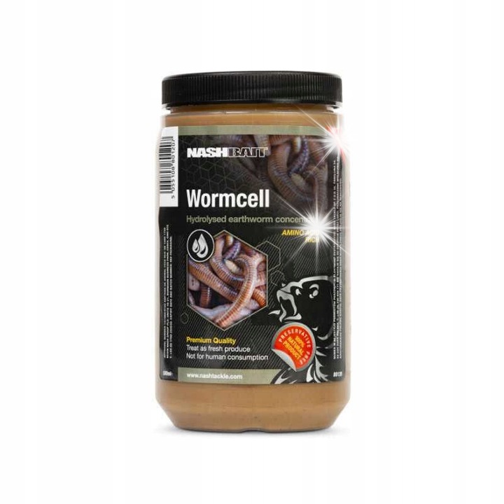 Концентрат от червеи Nash Wormcell 500ml, натурален, привличащ риба
