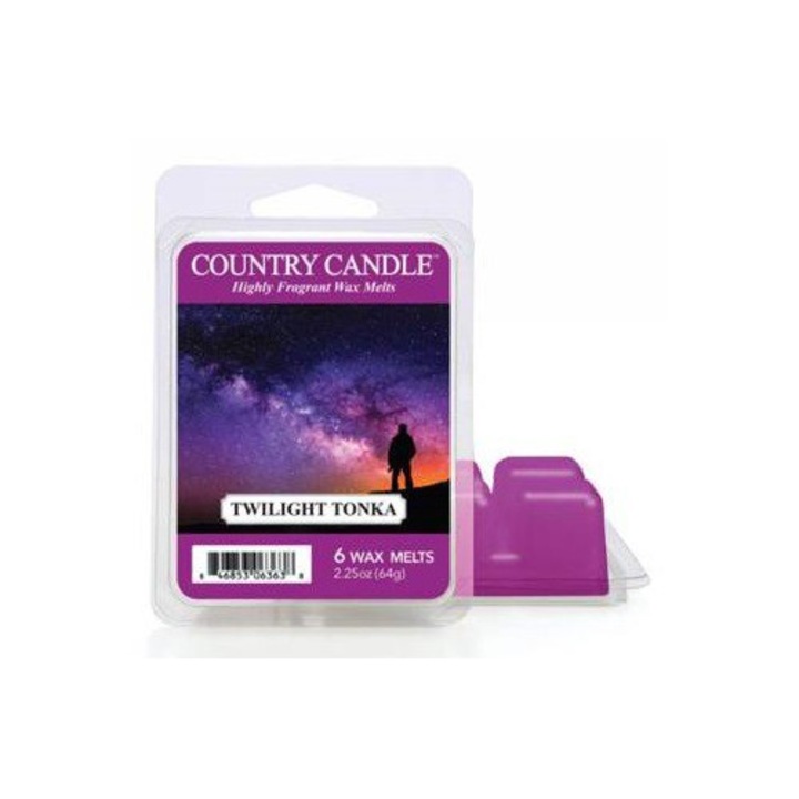 Ароматна свещ Twilight Tonka, Country Candle, смокиня, ванилия, 150 г
