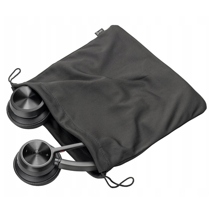 Слушалки за компютър Poly Voyager 4320, Bluetooth, USB-A, черни, комплект