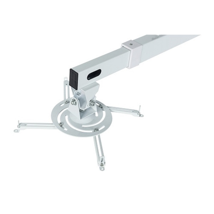 Стенен монтаж за проектор Next, AVTek WallMount Next 1200, бял, 1200 мм, максимален капацитет 25 кг