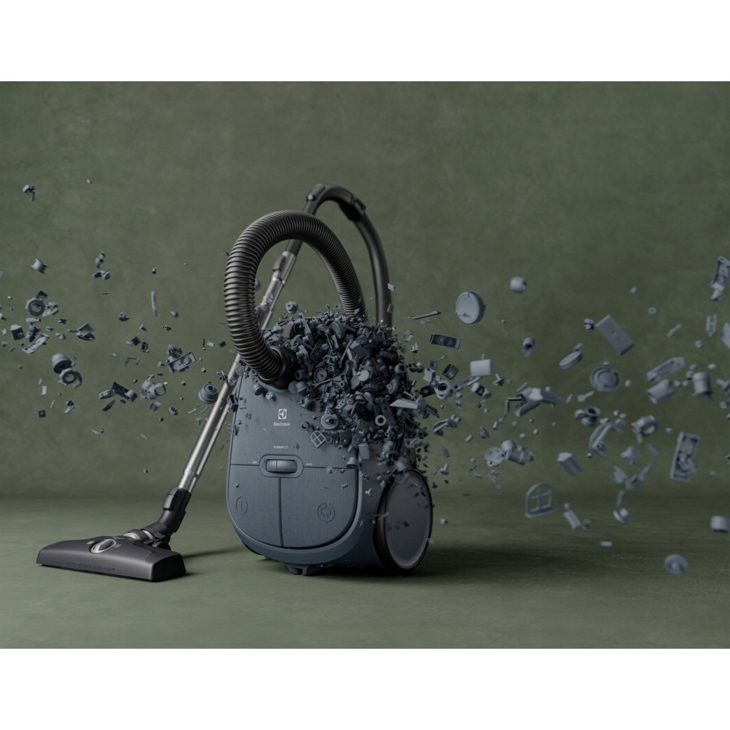 Aspirator cu sac Electrolux EB61C2DBP Linia 600, 750 W, Sac 3.5 l, S-bag, Putere ajustabila Albastru