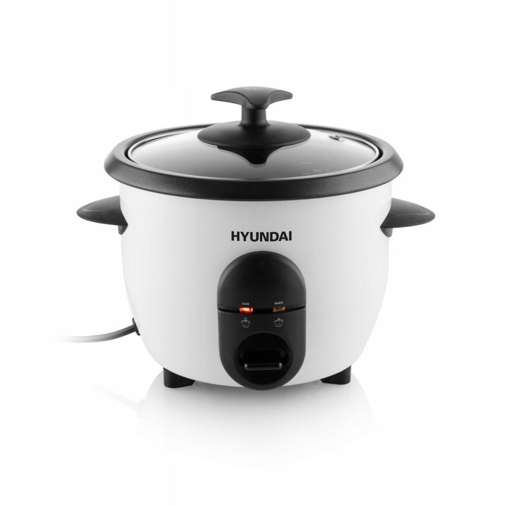Oala electrica pentru orez, Hyundai, 0,6L, capacitate 450g, antiaderenta