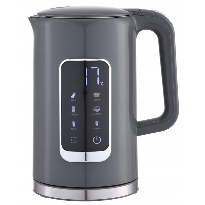 Fierbator electric Maestro MR-074-SILVER, 1.5 l, 1500 W Argintiu
