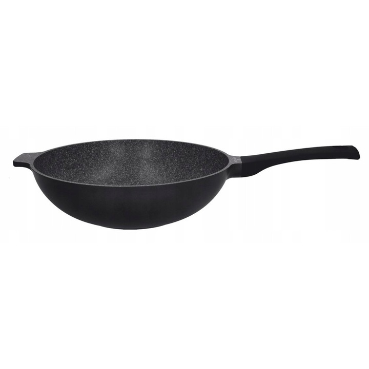 Уок тиган Zwieger 32 см, гранит, 3 слоя, черен