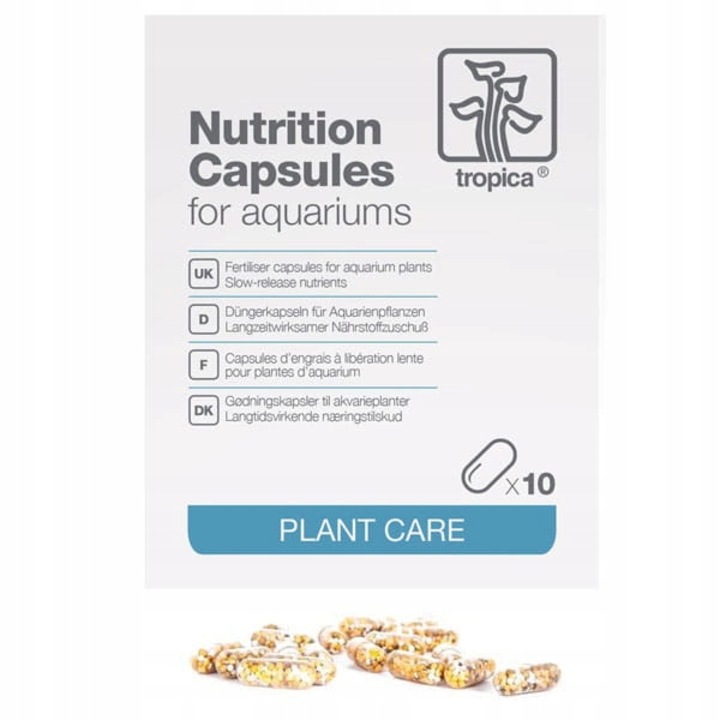 Fertilizant pentru plante Capsule Nutritive Tropica 10 bucati