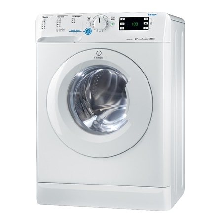 Masina de spalat rufe Innex Indesit XWSNE 61253 W, Slim, 6 kg, 1200 RPM, Clasa A+++, Alb