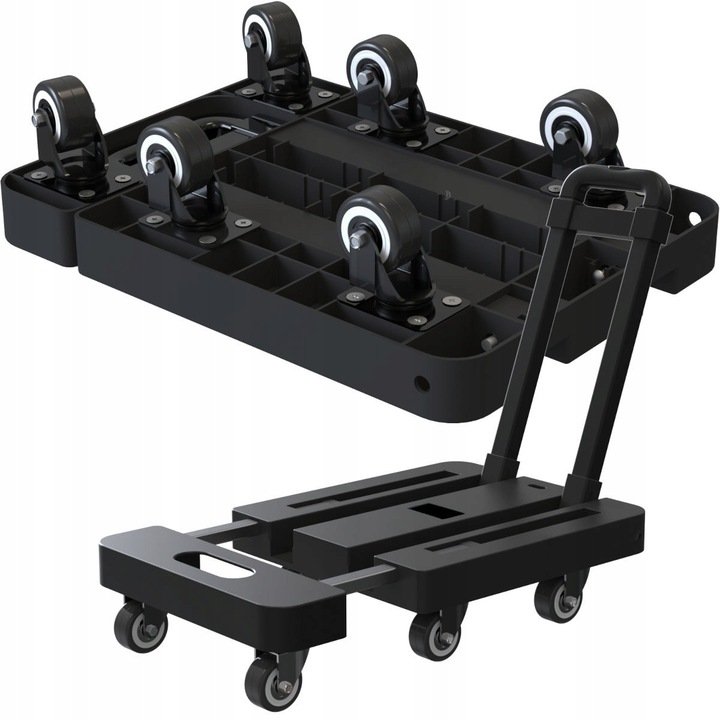 Carucior pliabil Mozos WT1, 200kg, 9,2x30x57cm, roti silentioase