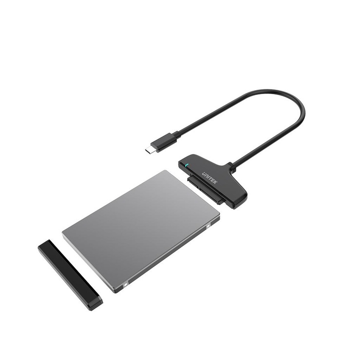 USB 3.0 - SATA III адаптер Unitek Y-1096, 6Gbps, за 2.5" HDD/SSD