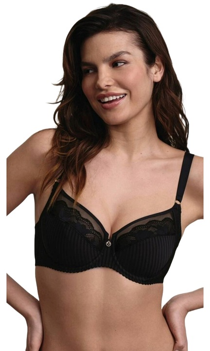 Sutien dantelat cu armatura Sita, 5265, Negru