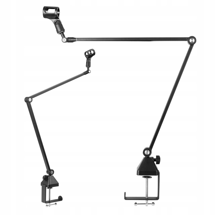 Stativ microfon, Mozos SB42, 40+40cm, metal, capacitate 2kg, pentru birou