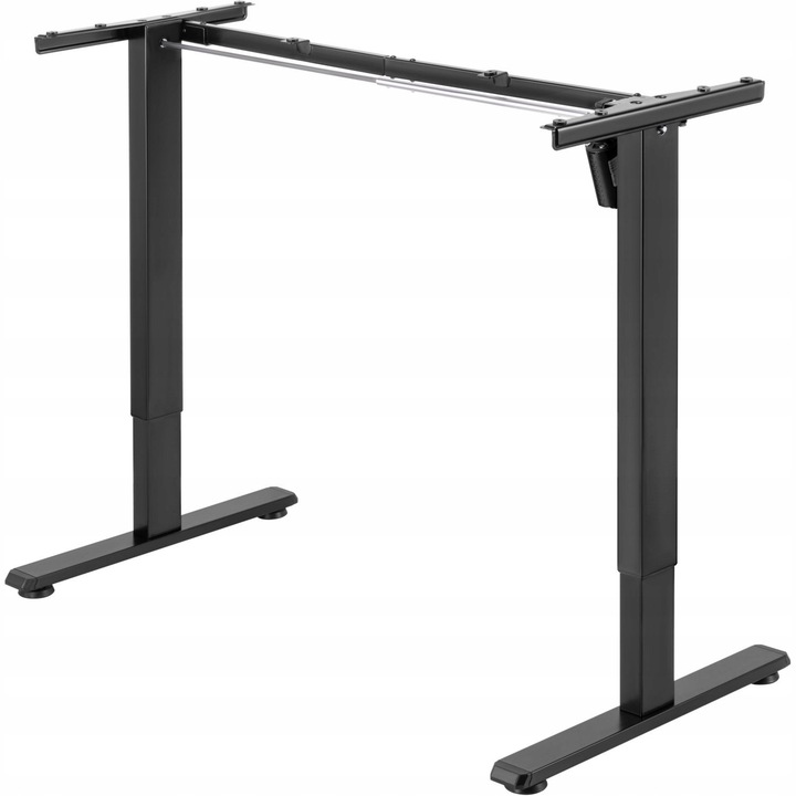 Cadru de birou cu reglare electrica Mozos, reglabil 71-116 cm, capacitate 80 kg, negru