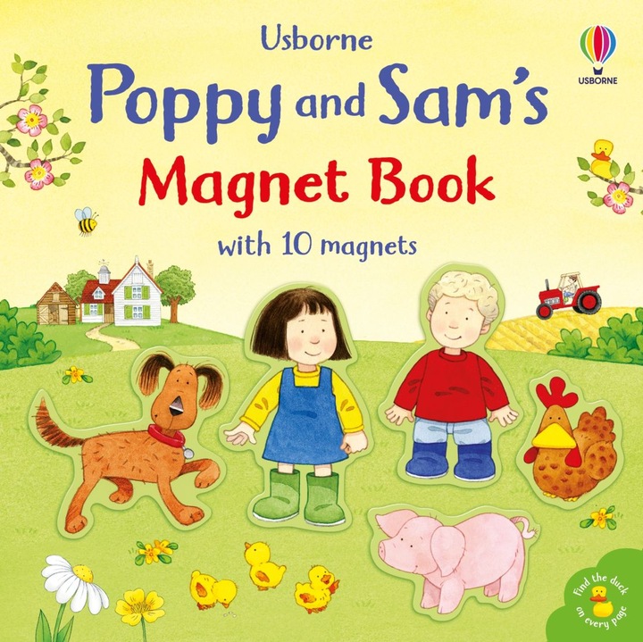 Poppy and Sam, USBORNE PUBLISHING, Magnet Book, with 10 magnets