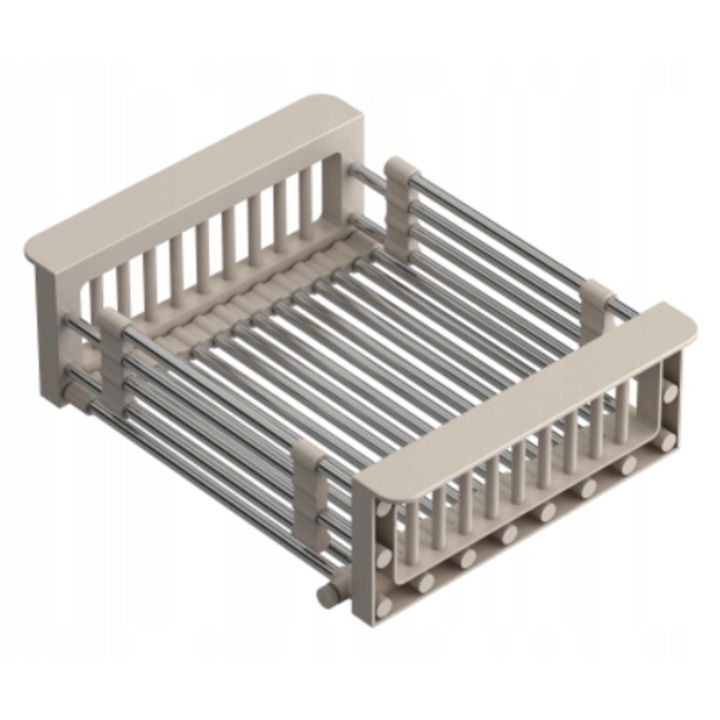 Scurgator telescopic Quadron pentru chiuveta, cos de bucatarie, bej