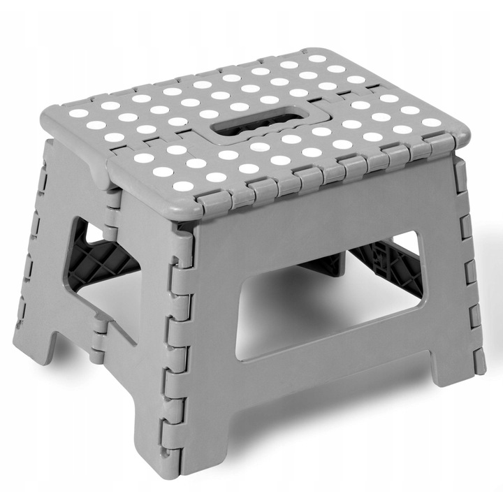 eHokery неплъзгащ се сгъваем къмпинг стол, сив